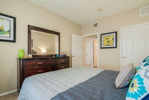 One of our spacious bedroom options