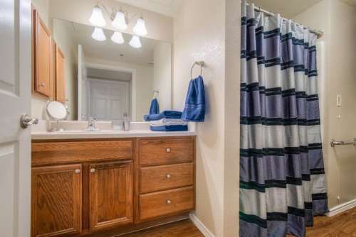 We have many large bathroom options, depending on your preference and needs
