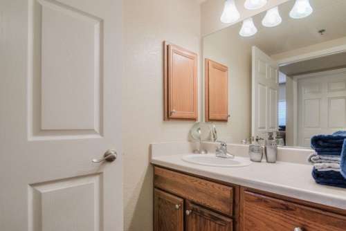 One of our bathroom options